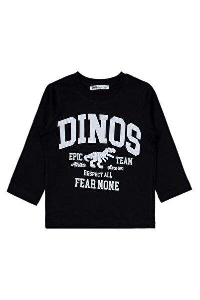 Civil Boys Cool Dino Baskılı 3'lü Set 2-4 Yaş Sweatshirt - Standart 3-4 Yaş