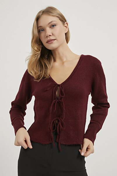 Arma Life Armalife 4414 Bound-Together Detail Knitwear Women's Cardigan