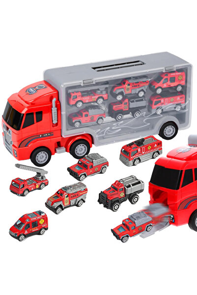 RCO RCO toy trailer truck, for rescue missions, with realistic details, 34x14x9 cm