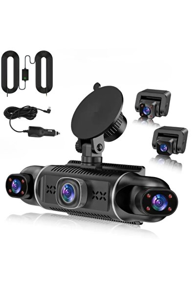 PYKA HOME SHOP Κάμερα DVR για αυτοκίνητο, 5 κάμερες, WiFi 5GHz, GPS, νυχτεριν...