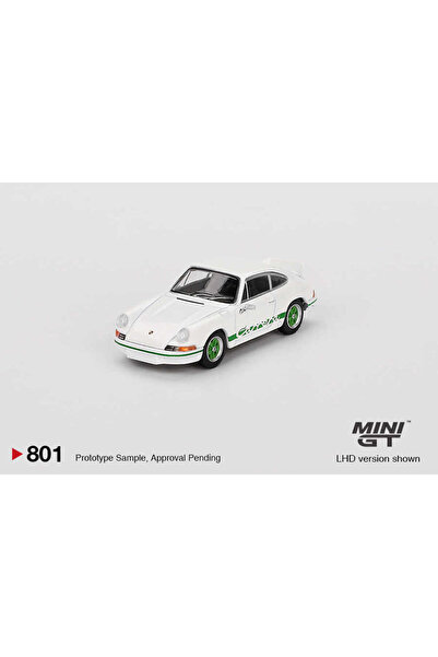mini gt 164 بورش 911 كاريرا آر إس 2.7 جراند بري وايت إم جي تي00801-بي إل