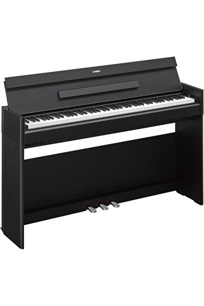 Yamaha بيانو رقمي رفيع من سلسلة Arius YDP-S55، أسود