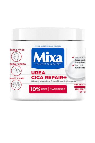 MİXA Balsam ultra-reparator si calmant pentru ten UREA CICA REPAIR+ 400 ml