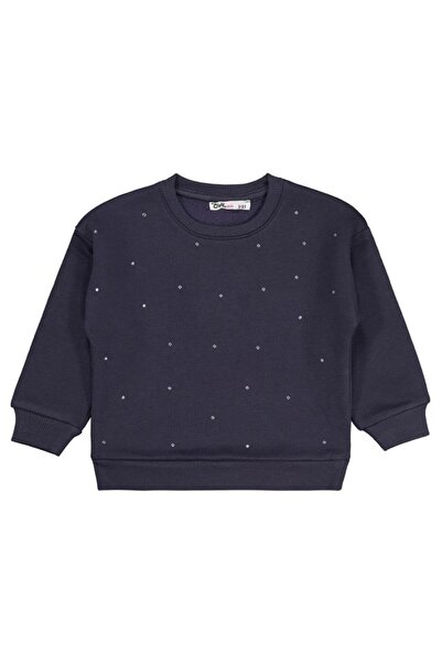 Civil Girls سويت شيرت سيربيم تشيست مطبوع لعمر 2-5 سنوات - رمادي لعمر 3-4 سنوات