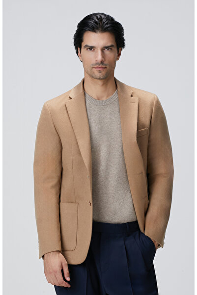 Network Limited Camel Kaşmir Ceket