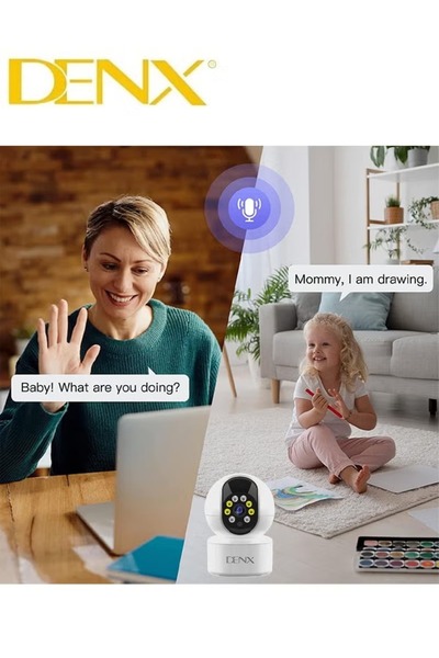 Denx SECURITY CAMERA 2304*1296 PIXEL ,NIGHT VISION,HUMANOID TRACKING,WIRELESS CAMERA DX2258