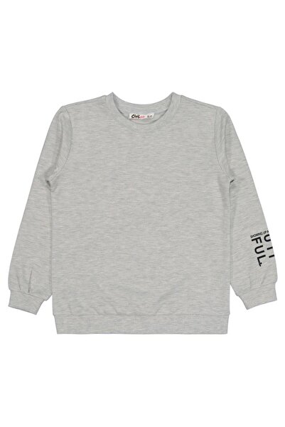 Civil Girls Basic 6-9 Years Old Sweatshirt - Ecru7-8 Years Old