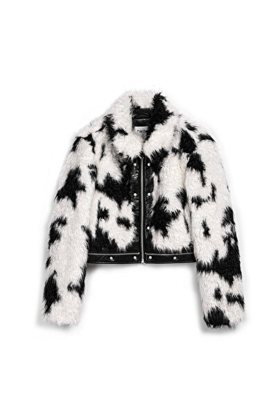 Twist Patterned Faux Fur