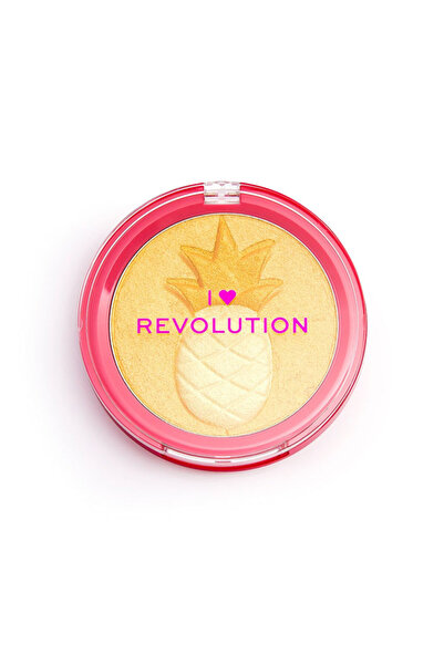 I HEART REVOLUTION , Fruity, Highlighter Powder, Pineapple, 9.1 g