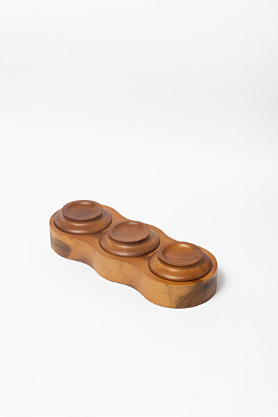 Bin Shihoun علب مكسرات خشب هندية