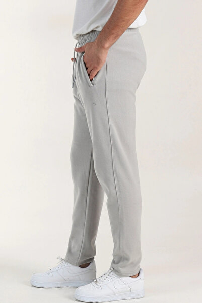 EXSPORT Σελανίκη εφαρμοστό ίσιο πόδι 3 κλωστών επένδυση fleece χειμερινό κάτω μέρος φούτερ