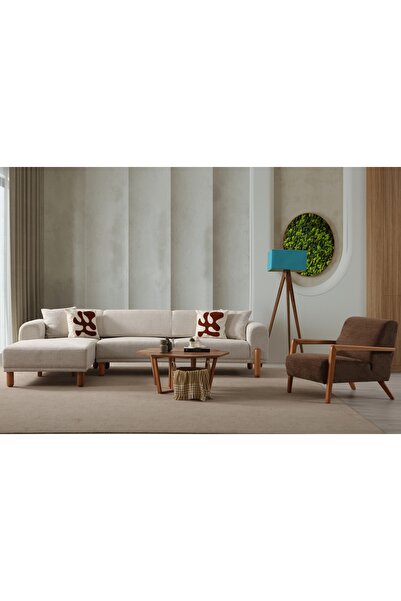 Vivense SİLVA BOHEM KÖŞE KOLTUK, SOL (KUMAŞ DEĞİŞİMLİ)