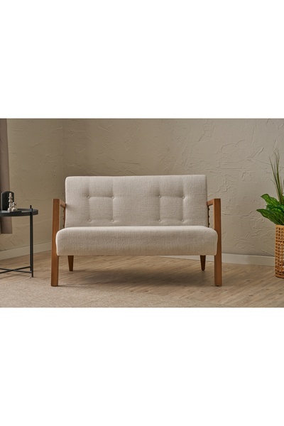 Vivense KEMER İKİLİ KOLTUK, KREM