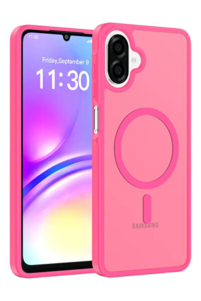 UnDePlus Samsung Galaxy A07 / A06 için Magsafe ile uyumlu Kılıf Mat Yüzey Sio Kapak