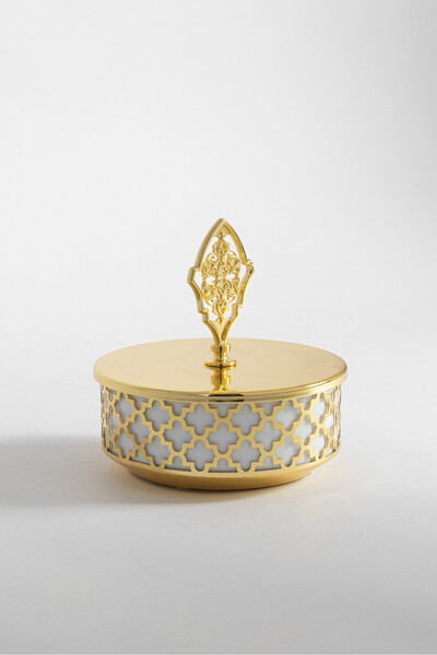 Bin Shihoun Golden round date 12.5 cm * 6 cm