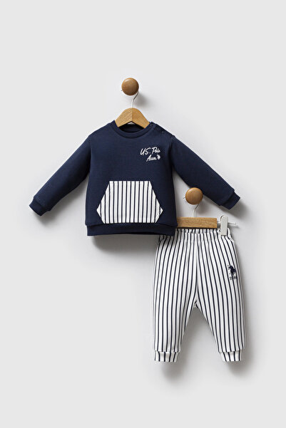 U.S. Polo Assn. U.S. Polo Assn. Boy's 2-Piece Set - Navy Blue