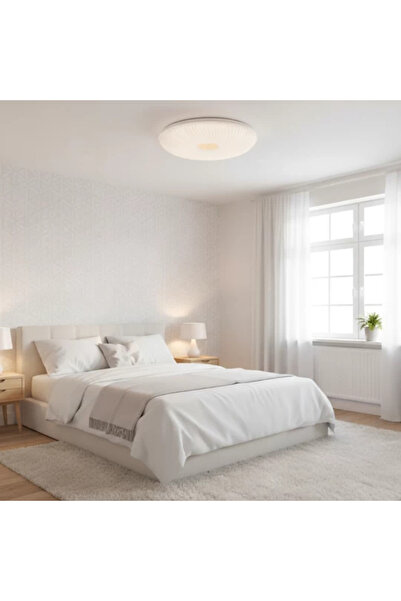 homelight Lampă de tavan A6, CCT 3000K/4000K/6500K, LED, 22W, Alb, 38 cm, IP20