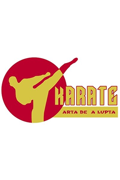 OEM Autocolant adeziv - Karate Kick pentru iubitorii de arte marțiale cu marg...