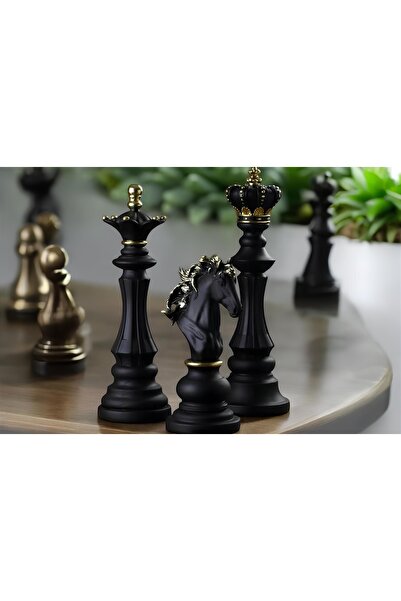 Vivense SATRANÇ BİBLO SETİ SİYAH