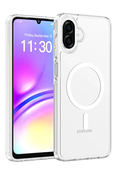 UnDePlus Samsung Galaxy A07 / A06 için Magsafe ile uyumlu Kılıf Mat Yüzey Sio...