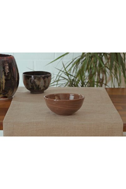 Vivense MASSARELLİ DÜZ KETEN RUNNER, BEJ