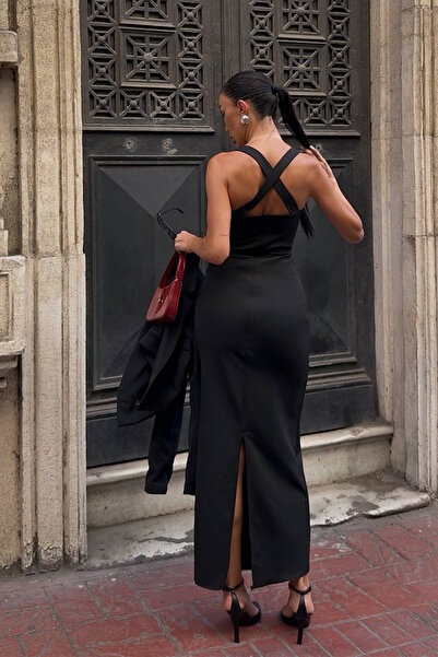 Ortaya Çık Design Crop Jacket Dress Two-Piece Set