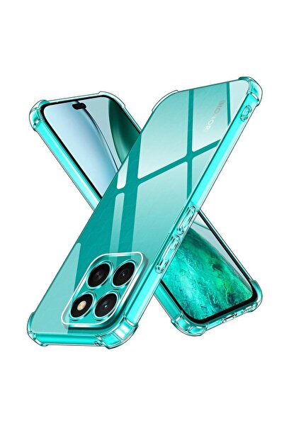 bestcase Husa antișoc TPU + sticlă securizată pentru Honor X8C, transparentă