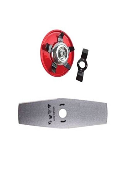 Spo sculeprofionline Disc motocoasa cu 2 dinti ,Disc motocoasa cu 5 lame, protectie, pentru sapat, tuns iarba,Set 2 piese