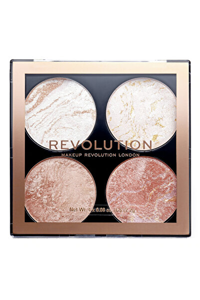 MAKEUP REVOLUTION , Cheek Kit, Contouring Palette, Take A Breather, 4 Shades, 8.8 g