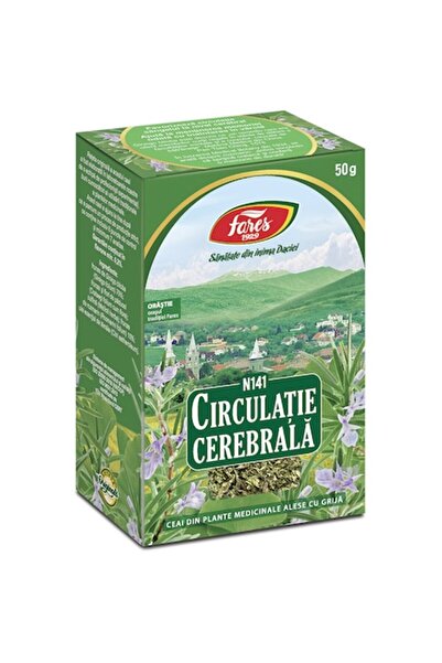 Fares Ceai pentru circulația cerebrală, 50 g,
