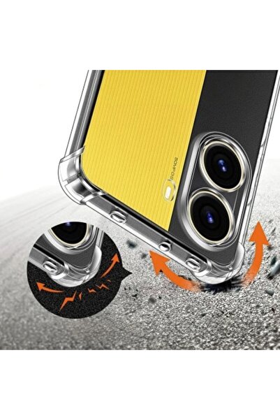 bestcase Husa Anti Shock TPU + Tempered Glass For POCO X7 Pro, Seethrough