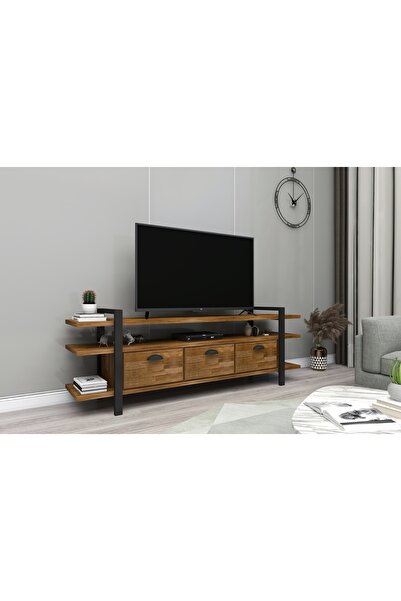 Vivense WOODFACE LUCCA DOĞAL AHŞAP TV ÜNİTESİ, CEVİZ