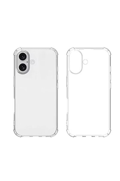 bestcase Husa Anti Shock TPU + Tempered Glass για Apple iPhone 16 Plus, Διαφανής