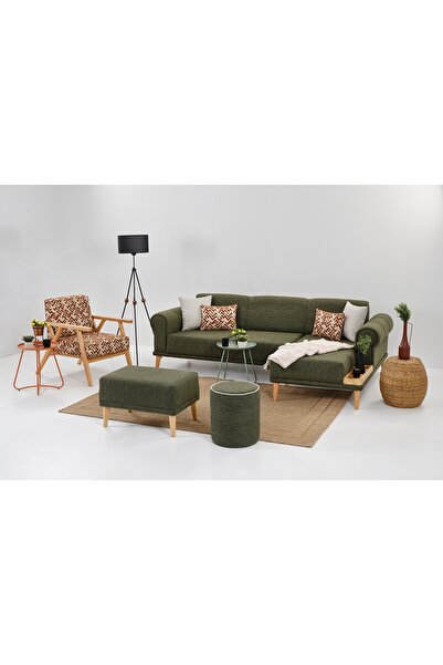 Vivense STEP MİNİ PUF, YEŞİL