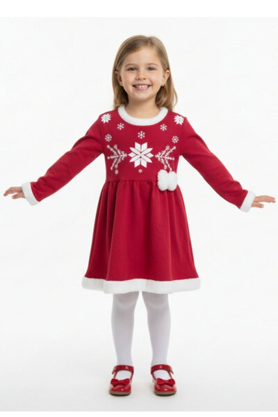 CRASSİ Girl's Dress Christmas Winter