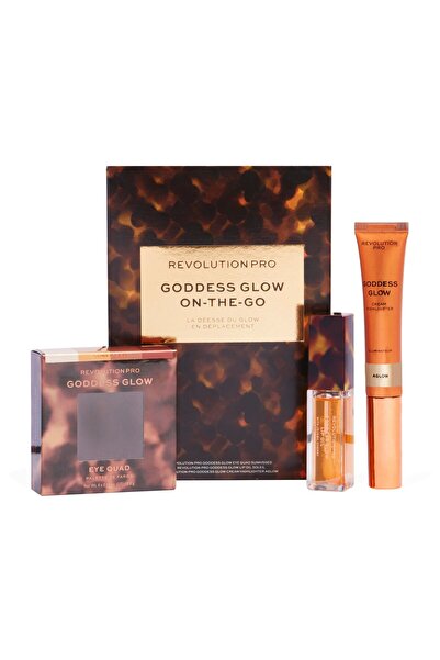 MAKEUP REVOLUTION Goddess Glow On-The-Go Set Makeup Revolution: Reloaded, Illuminating, Highlighter Cream, Glow, ...