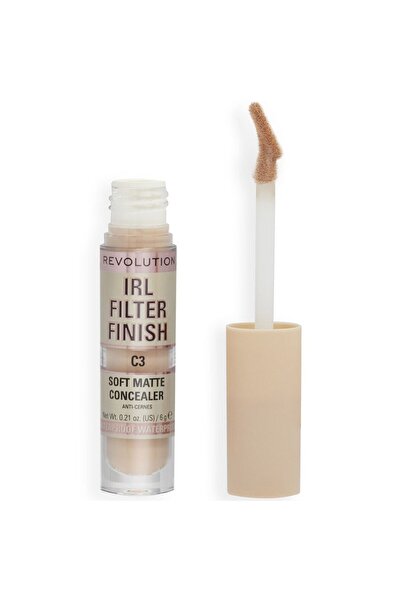 MAKEUP REVOLUTION IRL Filter Finish, Covers Dark Spots, Concealer Stick, C3, 6 g