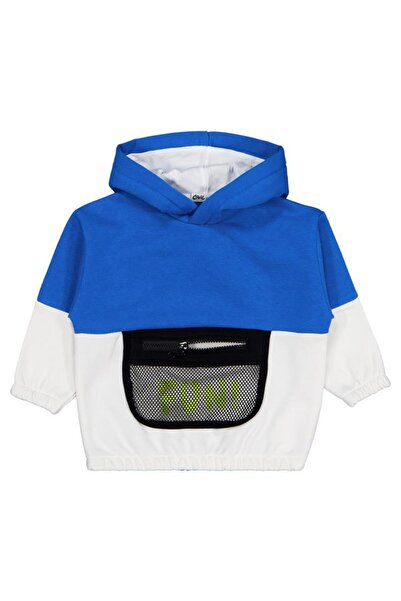 Civil Boys Fun Printed 2-5 Years Old Sweatshirt - Blue 5-6 Years Old