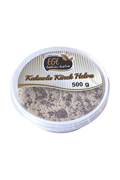 EGE HELVA Simple and Cocoa-Flavored Kürek Halva 500 Gr 2 Pieces