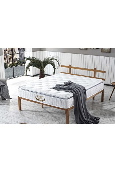 Vivense BEDCRAFT PASCHA EXCLUSİVE FERMUARLI PEDLİ FULL ORTAPEDİK YAYLI ÇİFT KİŞİLİK YATAK, 150X200