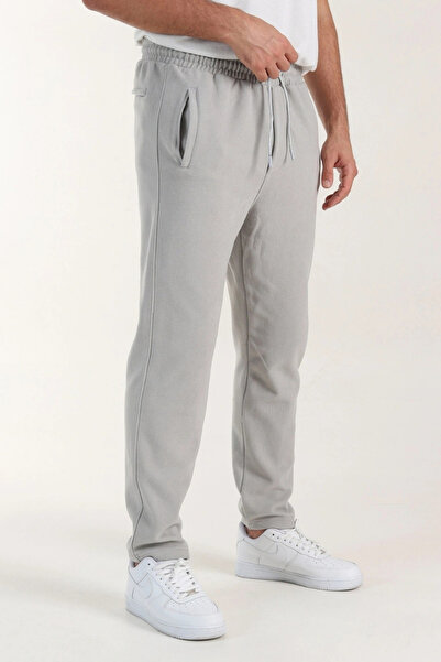 EXSPORT Thessaloniki Slim Fit Straight Leg 3 Thread Fleece-Lined Winter Bottom Sweatpants