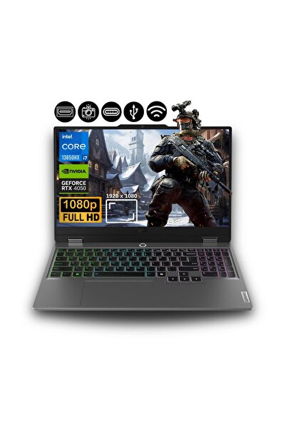 LENOVO LOQ 15IRX9 i7-13650HX | 16GB | 512GB SSD 6Gb RTX4050 83DV0117TR ATL3 FreeDos 15.6" Gaming Not