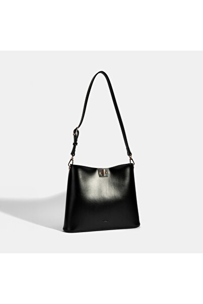 Desa Geantă de umăr neagră de damă