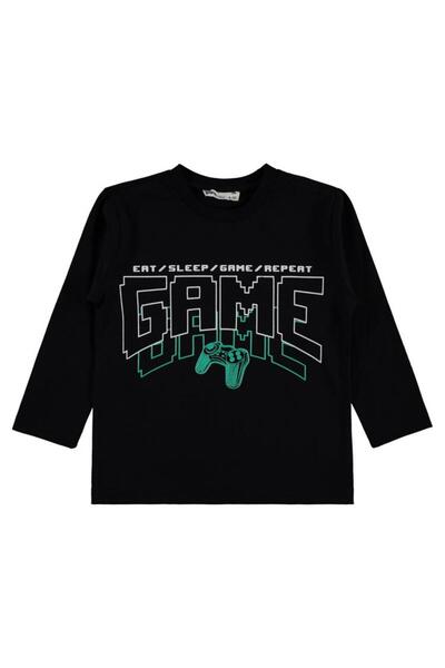 Civil Boys Φούτερ με στάμπα παιχνιδιών για 2-5 ετών - Μαύρο για 3-4 ετών