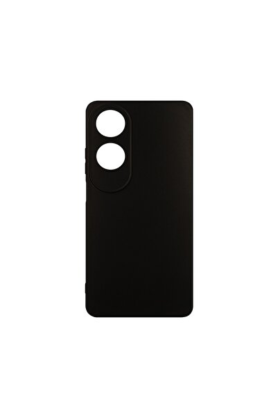 bestcase Λεπτή θήκη Husa TPU 0.8mm + σκληρυμένο γυαλί για Oppo A60, μαύρη