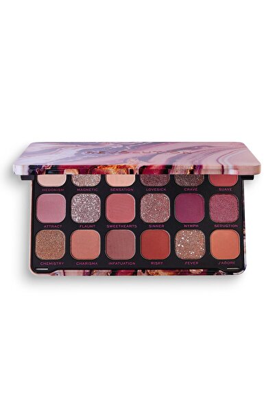 MAKEUP REVOLUTION , Forever Flawless, Eyeshadow Palette, Allure, 18 Shades, 19.8 g