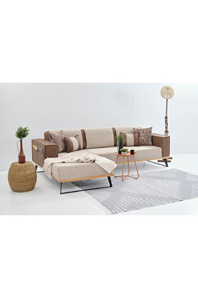 Vivense LOFT KÖŞE KOLTUK, KAHVE, SOL KÖŞE
