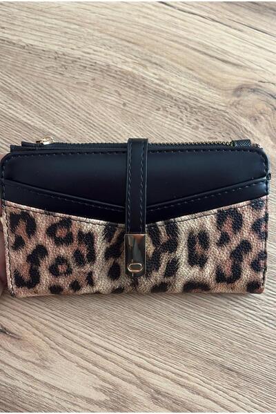 Z&M COLLECTION BAG SHOPPİNG Women's Trendy Textured Portfolio Wallet - with Zipper and Card Holder Compartment