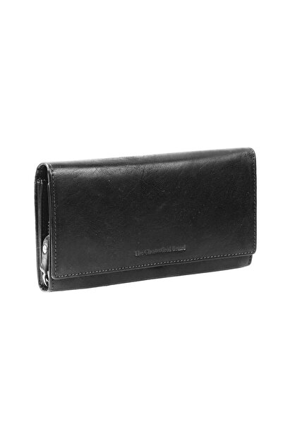 The Chesterfield Brand Women's wallet, The Chesterfield Brand, with RFID protection, made of genuine leather, Hampton, Black