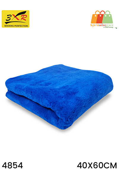 3XR منشفة تنظيف من الألياف الدقيقة ٤٠×٦٠ سم | منشفة عالية الامتصاص للسيارة والمنزل ٥٥٠ غرامًا للمتر المربع